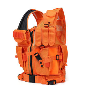 Gilet de sécurité LED étanche de haute qualité fabriqué au Pakistan, conforme aux normes ANSI Classe 1 et EN ISO 20471 Classe 2, pour usage extérieur - Product Image 5