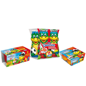 Yaourt Danonino au chocolat, adapté aux bébés, de qualité supérieure, commande en gros, emballé pour l'exportation et les réseaux de distribution mondiaux - Product Image 6