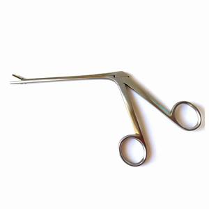 คีมหนีบหูจระเข้สแตนเลส3.3 "เครื่องมือผ่าตัดหูทำงานหยักปลาย1.3ซม. - Product Image 1