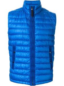 Warmer Sleeveless Down <b>Jacket</b> <b>Mens</b> Clothing Body Warmer Air Filled Vest Navy Blue Puff Vest Winter Warm Activities Wholesale - Product Image 4