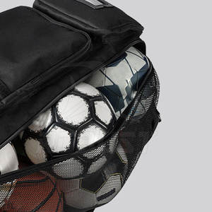 Sac à dos pour ballon de football, léger, écologique, en nylon, unisexe, avec fermeture à cordon, sac de transport pour le sport, rangement confortable, bandoulière - Product Image 2