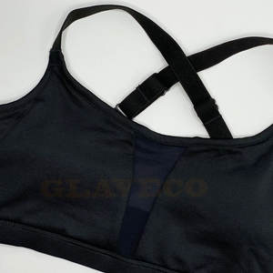 Sujetador Deportivo Transpirable de Talla Grande para Mujer con Logotipo Frontal, Alta Sujeción, Spandex/Nailon, Ropa Deportiva, Hecho en Pakistán - Product Image 4