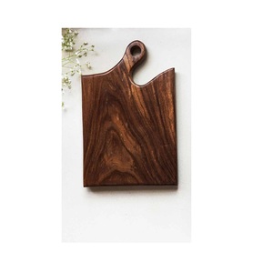 เขียงไม้สำหรับตกแต่งชีสผลไม้อาหารและด้ามจับเล็กๆเป็นชิ้นง่ายๆ - Product Image 2