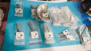 Artículos huecos Instrumentos quirúrgicos y dentales Escaladores Bandeja Acero inoxidable 2976 Mahersi Certificado CE - Product Image 2