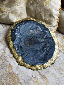 ถาดเสิร์ฟเรซินอีพ็อกซี่ทำจากเรซินสำหรับใช้ในบ้านร้านอาหารโรงแรมอุปกรณ์ตกแต่งห้องครัว - Product Image 2