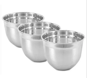 Ensaladera Alemana Multifuncional de Metal Ecológica de Primera Calidad para Mezclar Frutas y Servir en Fiestas, Pulida - Product Image 3