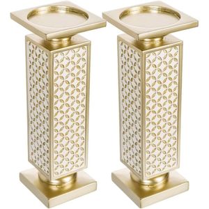 Creative Scents Schonwerk Décoratif Bougeoir Lot de 2 Mariage Décoratif Pilier Titulaire De Luxe Bougie Stsnd Table Décor - Product Image 5