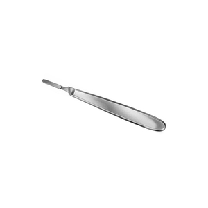 Manche de scalpel en acier inoxydable allemand 145 mm 5.34 "droit No 4 Porte-lame BP chirurgical réutilisable non stérile - Product Image 1