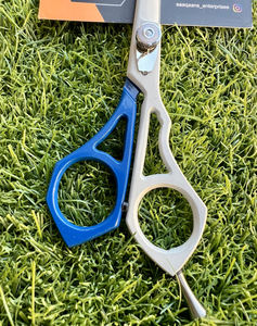 Ciseaux de coupe de cheveux professionnels en acier inoxydable pour la coiffure Nouveau Design Ciseaux de coiffeur à lame droite pour la coiffure - Product Image 4