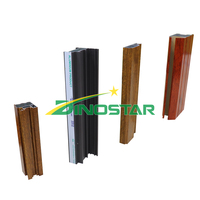 Enduit de poudre, panneau en aluminium à Grain de bois de différentes couleurs, tailles sur demande, facile à construire, marque nationale VietNam