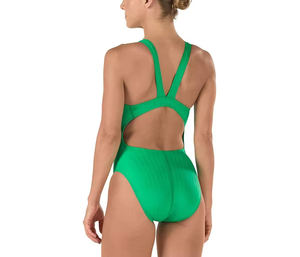 Traje de Baño OEM para Mujer, Talla Grande, Cintura Alta, de una Pieza, Personalizado con Estampado, Poliéster y Elastano, Secado Rápido y Transpirable - Product Image 6