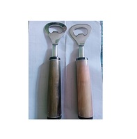 Collection 2 Brother's - Ouvre-bouteille artisanal moderne en acier inoxydable durable 2 en 1, pièce unique pour bars, restaurants, cuisines