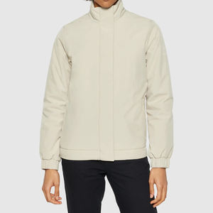 Vêtements décontractés Vestes à col montant en coton softshell Vêtements d'extérieur avec logo personnalisé Vestes coquillages coton chaud d'hiver pour hommes - Product Image 1