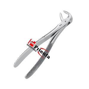 Forceps d'extraction de motifs anglais pour molaires supérieures Droit No 89 Instruments dentaires en acier inoxydable allemand de haute qualité - Product Image 2