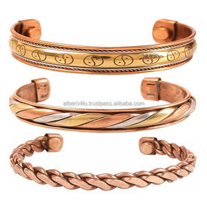 Brazaletes de aleación de metal, joyería de moda india, accesorios de moda artesanales, brazalete de moda ajustable de India - Product Image 6