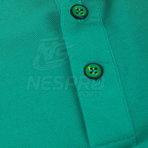 Couleur unie pour hommes grande taille pour chemises tricotées 100% coton à manches courtes à séchage rapide été col rabattu - Product Image 5