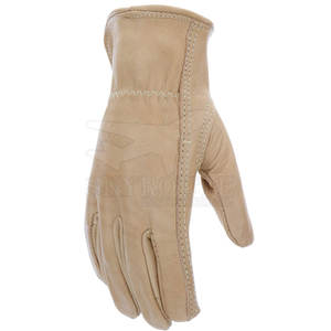 Logo personnalisé Gants de sécurité en cuir pour hommes Gants de conduite de protection Offre Spéciale à bas prix - Product Image 5