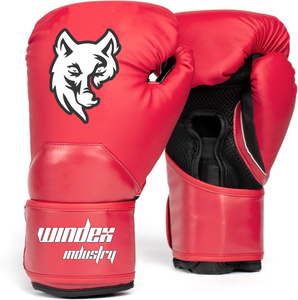 2025 Guantes de boxeo de seguridad deportiva de alta calidad de color personalizado con estampado de logotipo El mejor producto nuevo con empuñaduras - Product Image 1
