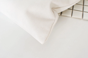 Bolsos de mano de algodón Natural 100% para mujer, bolso de compras de hombro ecológico de tamaño personalizable de lona lisa, Color sólido para el verano - Product Image 3