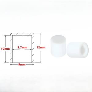 Modèle à face ronde en caoutchouc de silicone blanc de 5.7mm bonne couverture de résistance aux chocs pour tuyaux automobiles fabriqués en Thaïlande - Product Image 1