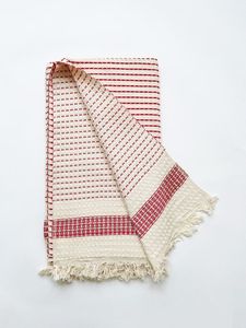 Meilleur prix 100% coton turc serviettes de plage haute qualité Peshtemal Fouta Hammam motif rayé direct turquie qualité fournisseur - Product Image 4