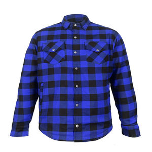 Nouveau haute qualité Vintage hommes flanelle grande taille Plaid lourd doublé flanelle chemise veste pour hommes prix raisonnable de haute qualité - Product Image 1