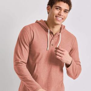 Alta calidad 380g sin cuerdas en Blanco polar gota hombro sudaderas con capucha hombres algodón pulóver venta al por mayor impresión personalizada bordado sudaderas con capucha - Product Image 1