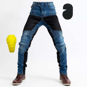 Nouveau jean de motard anti-chute CE protecteur denim respirant pour l'été course tout-terrain équitation motos pantalon de course anti-chute - Product Image 6