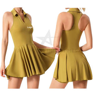 Top Trendy Custom Logo Sublimado Fabricante Uniformes DE TENIS Mejor fabricación 100% Poliéster Uniforme de tenis para mujeres - Product Image 4