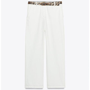 Printemps Nouveau Style Américain Femmes Coupe Ample Blanc Jeans/Nouveau Design Basique Simple Lâche Jambe Droite Longueur Sol Denim Pantalon - Product Image 1