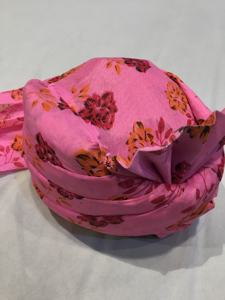 Turban indien Rajasthani en coton imprimé Safa Pagri Barati Lehariya pour hommes casquettes de fête casquettes de mariage - Product Image 3