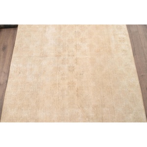 พรมสไตล์วินเทจตุรกี ขนาด 3.6x5.7 ฟุต สีเบจ ทำจากขนสัตว์แท้ - Product Image 3