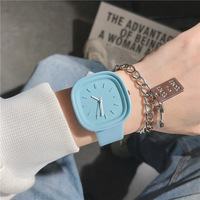 Montre à quartz carrée en plastique colorée, mignonne et décontractée, style sport et mode, pour femmes et jeunes filles - Vente en gros Fenyi