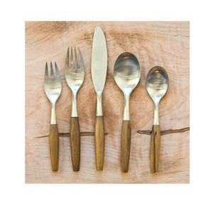 Premium Handcrafted Wooden Cutlery Set with Eco-friendly Materials Perfect for Stylish and Sustainable <b>Table</b> Settings - Product Image 1