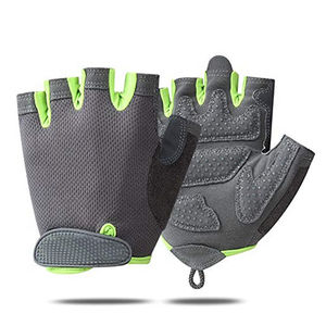 Guantes de Ciclismo de medio dedo para hombre Guantes de motorista de verano hechos de poliéster/nailon para montar en bicicleta - Product Image 6