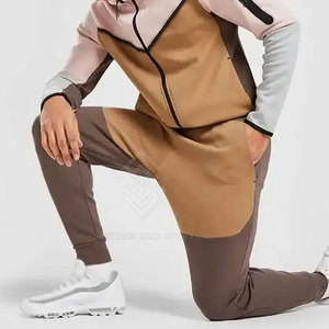 Mid Waist Straight Polyester/Cotton Blend Lightweight Casual Breathable Eco-Friendly Anti-Pilling <b>Drawstring</b> Men's <b>Trousers</b> - Product Image 5