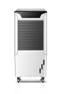 Refroidisseur d'air évaporatif en plastique portable avec ventilateur à 4 vitesses à commande tactile et réservoir d'eau pour le refroidissement intérieur du bureau à domicile - Product Image 6