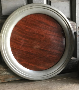 Plato de Presentación Plateado y Marrón de Nuevo Diseño, Plato de Presentación de Metal Plateado Hecho a Mano a Precio de Mayoreo - Product Image 5