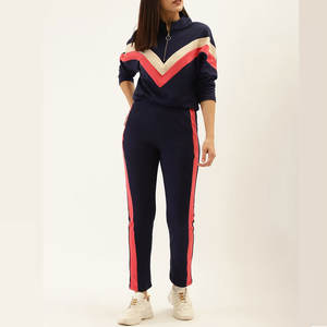 Chándales de invierno de nuevo estilo personalizables de talla grande para mujer 100% algodón transpirable buena calidad cremallera Logo hecho en Pakistán - Product Image 1