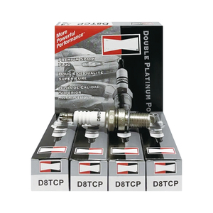 หัวเทียนแชมเปี้ยน แพลตตินั่ม มอเตอร์ บูเจียส รุ่น D8TCP สำหรับ<span class=keywords><strong>รถ</strong></span>จักรยานยนต์ซูซูกิ ยามาฮ่า ฮอนด้า และคีเวย์ - Product Image 1