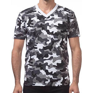 Venta al por mayor de encargo de alta calidad de peso pesado de gran tamaño de los hombres 100% algodón 220 GSM camiseta de microfibra con logotipo personalizado - Product Image 2