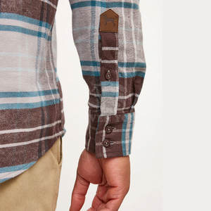 Camisa de Franela de Primera Calidad, Suave y Cepillada, Corte Relajado y Cómodo, Costuras Duraderas, Ideal para Uso Casual y Actividades al Aire Libre - Product Image 6