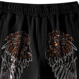 Vintage Brand 100% Cotton Terry Sweat Shorts Acid Washed Solid Pattern with Raw Hem and Edge Woven Streetwear Casual Style - Product Image 2