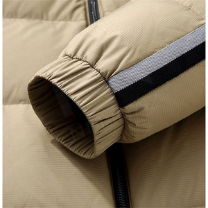 Veste bouffante à capuche à la mode personnalisée la plus populaire pour hommes - Product Image 3