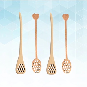 Design moderne Cuillère de service en bois Miel Chocolat Articles de vaisselle de qualité supérieure Articles en bois Miel de première qualité - Product Image 5