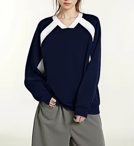 Sudaderas con capucha y sudaderas unisex Sudadera de cuello redondo de algodón personalizada unisex Sudadera de cuello redondo Unisex sudadera de gran tamaño - Product Image 2