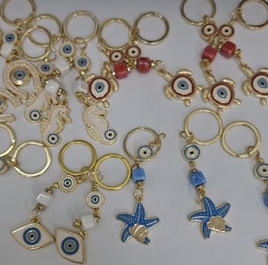 DAFNI <b>BIG</b> PAZAR Alloy Carabiner Keychain with Enamel Gold Finish Various 3D Shapes Unique Enamelled Tips Embossing Printing - Product Image 3