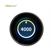 Wisecoco Smart Dimmer Knob Switch Panel LCD de metal Automatización del hogar Control de voz Interruptor de atenuación inteligente