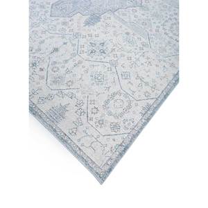 Alfombra de Lana Anudada a Mano Erbe Classic Blue GS-1055 con Patrón de Diamantes y Medallones para el Hogar, Pasillo, Rectángulo tipo Rompecabezas para Habitación de Adolescentes - Product Image 2