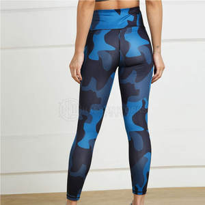 Leggings Deportivos de Cintura Alta, Fabricados en Fábrica, Compresión, Ajustados, Pantalones para Mujer, Secado Rápido, Transpirables, Ecológicos, Talla Adulto - Product Image 3